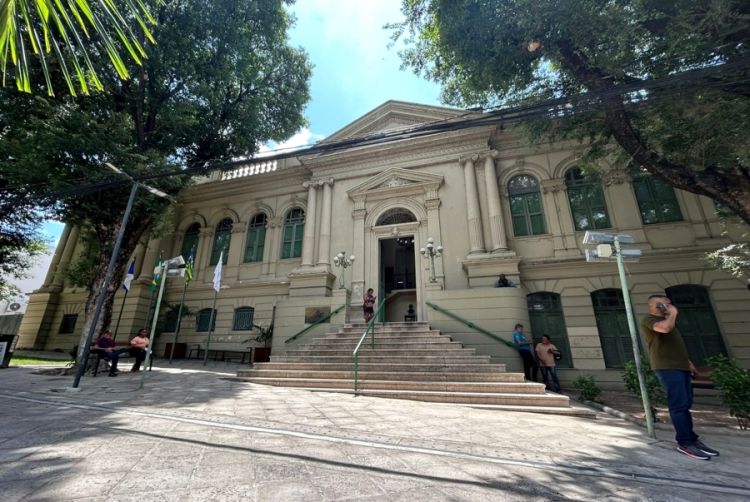 Palácio da Cidade, sede da prefeitura de Teresina (Foto: Gustavo Almeida/DitoIsto)