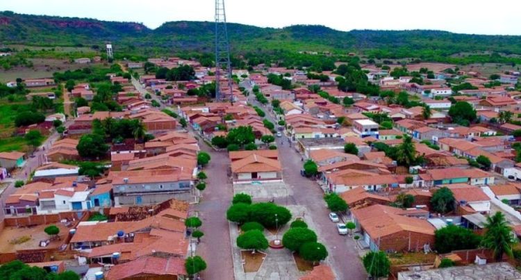 A cidade de Floresta do Piauí (Foto: Reprodução/Cidades em Foco)