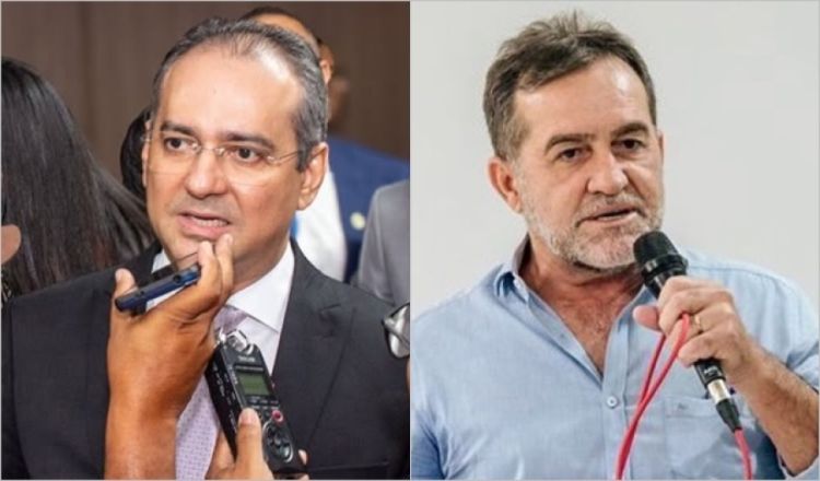 O atual prefeito Dr. Hailton (à esquerda) e o ex-gestor Zé Raimundo (Montagem/DitoIsto)