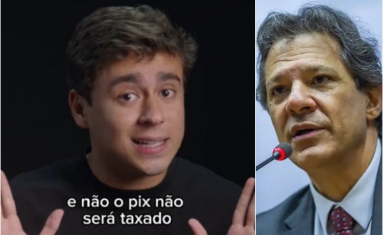 Vídeo de Nikolas Ferreira foi o estopim para o Governo Lula recuar. (Montagem/DitoIsto)