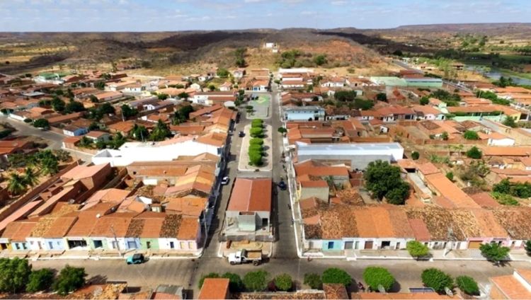 A cidade de Vera Mendes, no sertão do Piauí (Reprodução/Internet)