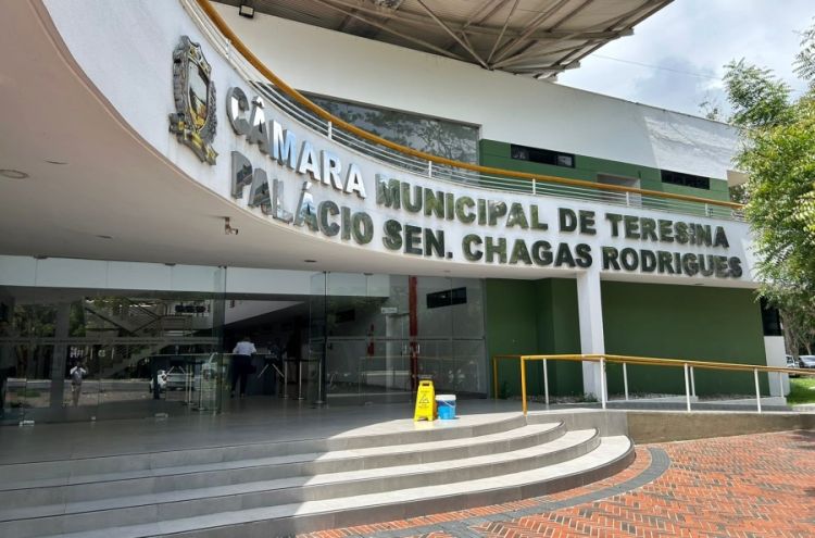 Câmara Municipal de Teresina (Foto: Gustavo Almeida/DitoIsto)